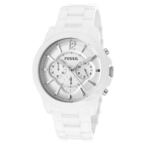 Watch strap Fossil CE5012 Ceramics White 22mm